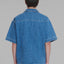Blue Denim Wool Bowling Shirt-shirt-MARNI-blue-Luciall