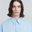 Tropical Wool Long Sleeve Shirt-shirt-MARNI-light blue-Luciall