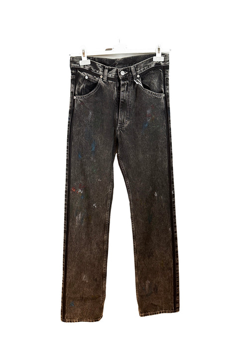 Paint Jeans-pants-MAISON MARGIELA-black-Luciall