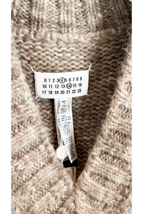 Knit Vest-knit-MAISON MARGIELA-beige-Luciall