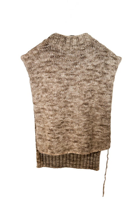 Knit Vest-knit-MAISON MARGIELA-beige-Luciall