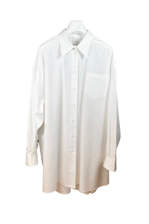Oversized Shirt-shirt-MAISON MARGIELA-white-Luciall