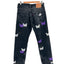 About Dreams x Levi's 501 Butterfly Denim-pants-About Dreams-黒-Luciall
